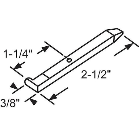Strybuc Pivot Bar Non Pull Out 62-540